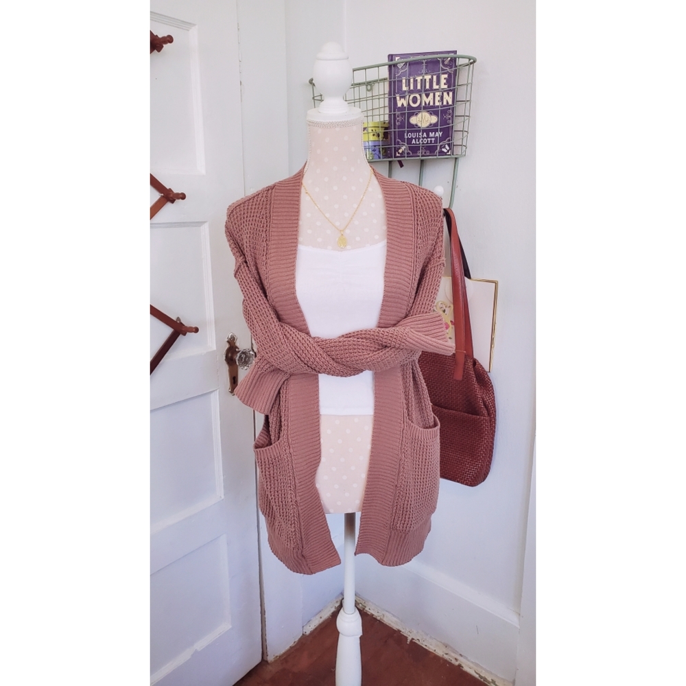 NWOT Cozy Light Brown Cardigan 🍁🍂